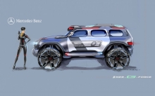 Внедорожник для полиции Mercedes-Benz Ener-G-Force Concept